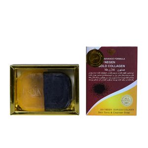 صابون شستشو نگین مدل شفاف کننده و پاک کننده کلاژن کد nj وزن 125 گرم